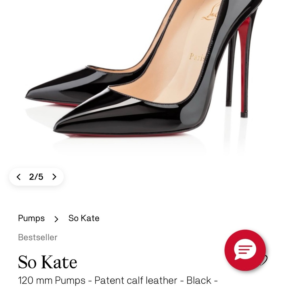 So Kate 120 Christian Louboutin Authentic size 36 NWOT - Picture 8 of 8